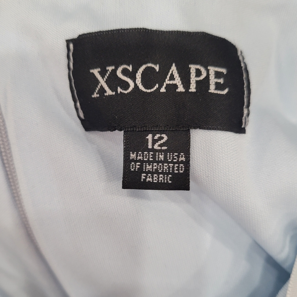 Xscape Light Blue Formal Dress - Picture 5 of 5
